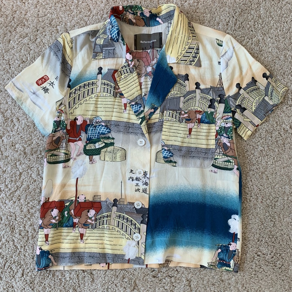 Reformation blouse